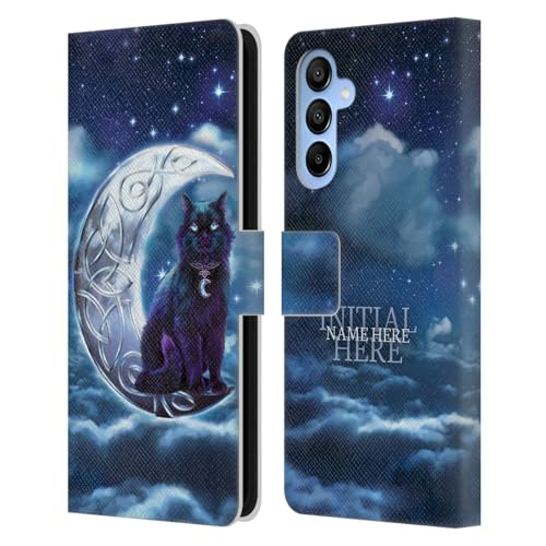 Cadeau personnalisé original : housse portefeuille Chat Noir pour Samsung Galaxy A16 5G