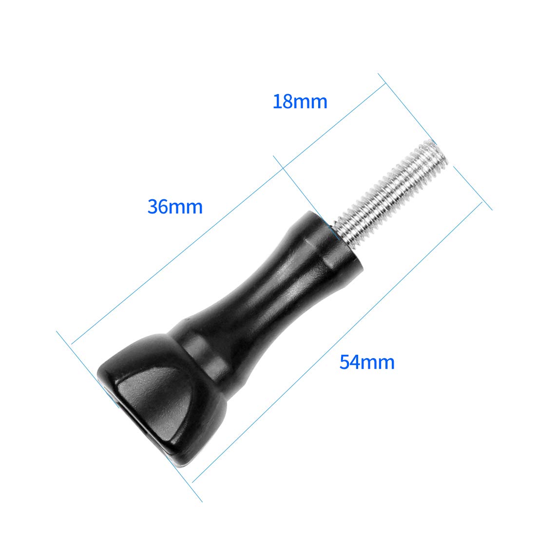 Adjustment Long Screw No Nut Cap for Gopro hero4 5 Session 3+4/5 Xiaoyi SJ4000 SJ5000 Action Camera