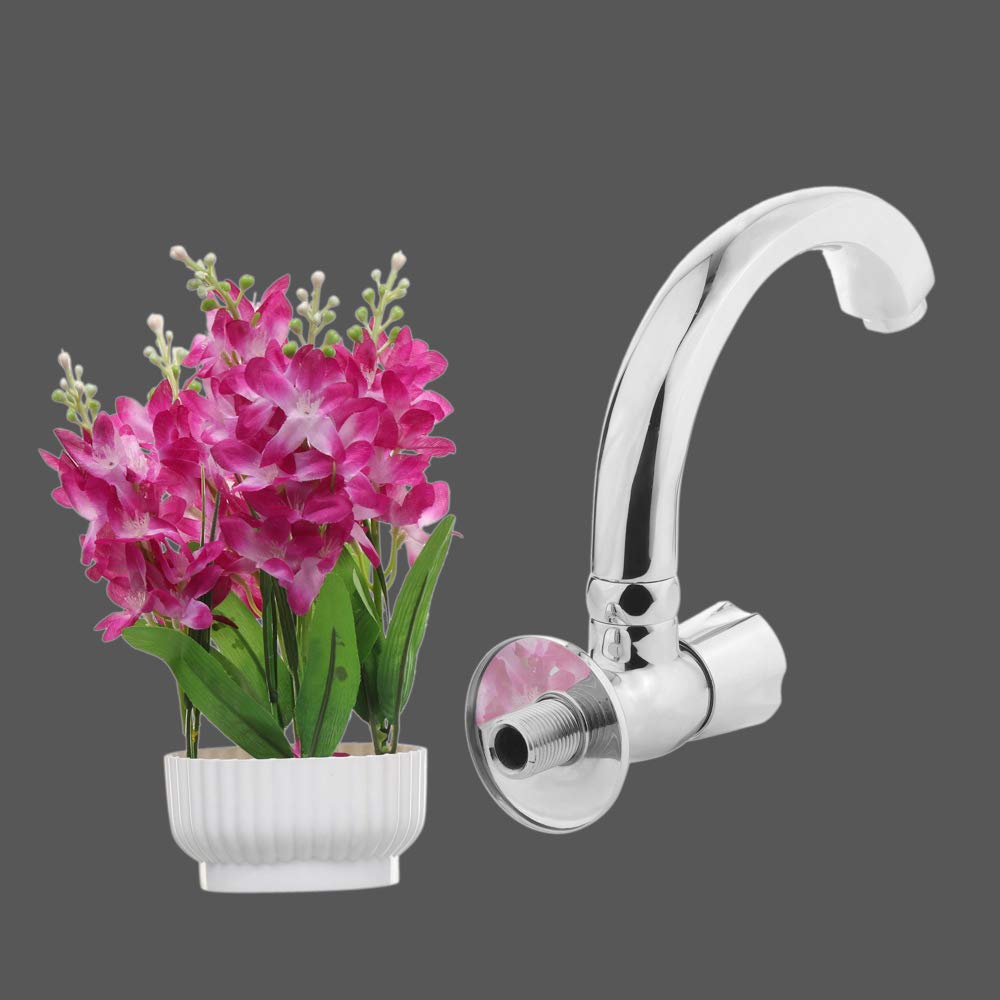 Hindware Contessa Sink Cock - Chrome Swivel -7