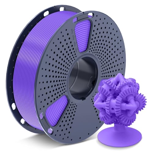 SUNLU ASA Filament 1.75mm UV Regen Hitzebeständig und Robustes 3D Drucker Filament Ideal für den Druck von Mechanischen Funktionsteilen im Freien 1kg Spool ASA Violett