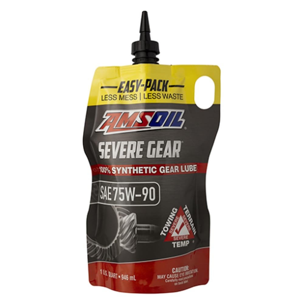 AmsoilSynthetic SEVERE Gear Oil 75w-90 Easy-Pack - 1 Quart (946ml)