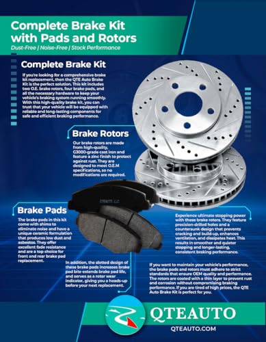 Image of PM Auto Rear Ceramic Brake Pads For 2001-2007 Chrysler Town & Country