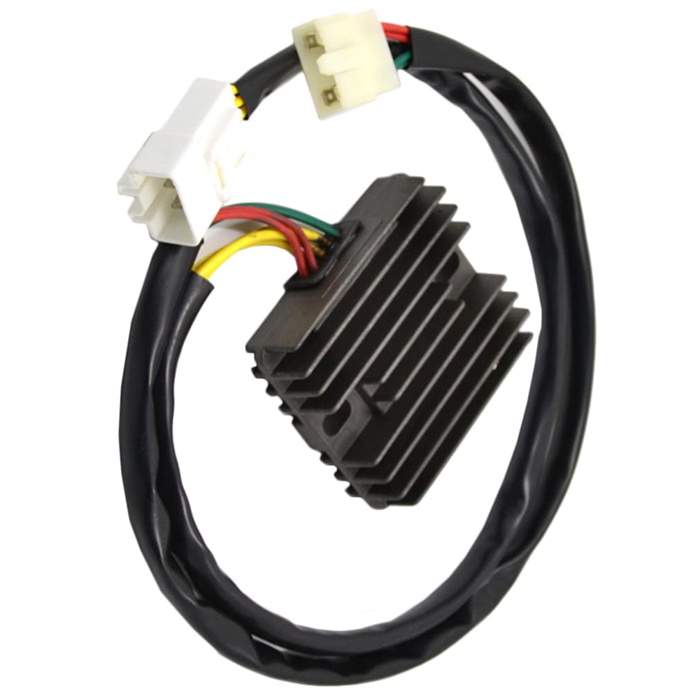 MACHSWON Rectificador regulador de voltaje de motocicleta, SH678PA SH678C-13, 31600-MEE-003, 31600-MEE-872, Compatible con Honda CBR F4i 600 2001-2006