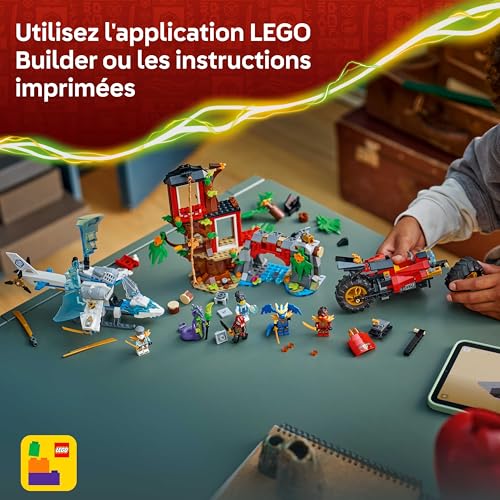 LEGO® Ninjago® 71857 La cabane et les véhicules des Ninjas - vue 8