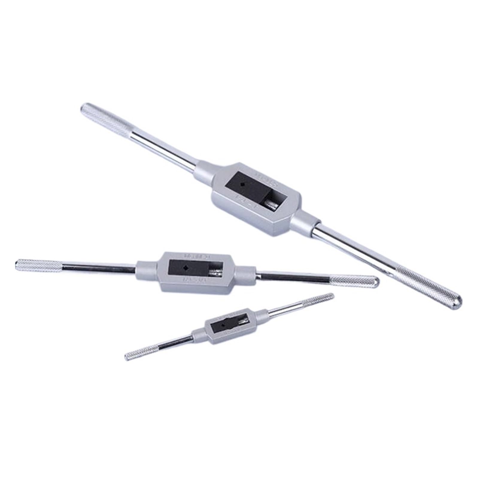 TAZYYZUU Adjustable Tap Wrench Handle M1-M25 Thread Spanner Holder Tapping Reamer Tool Accessories(M3-M12)