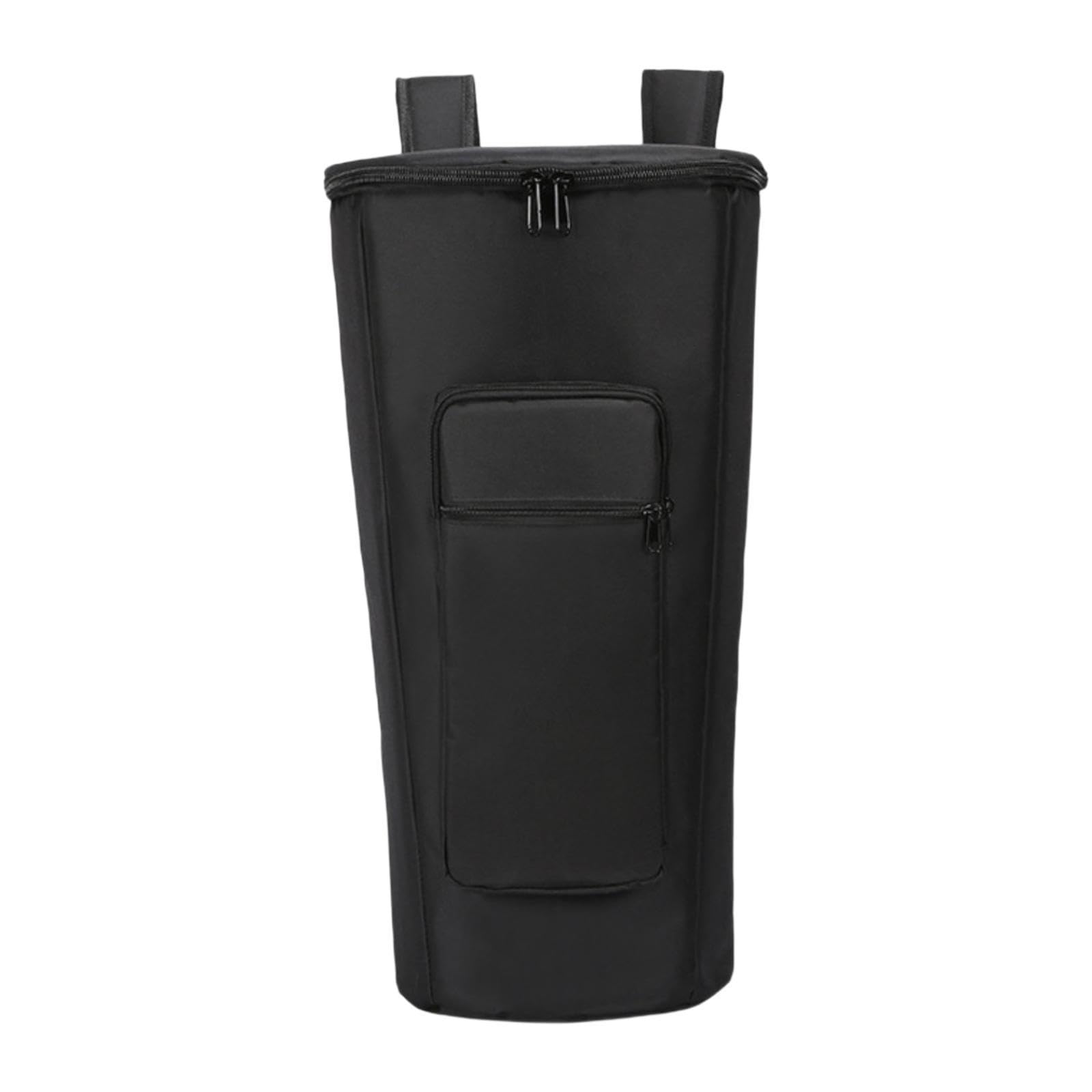 Borsa per Tamburo in Tessuto Oxford, Zaino Organizer Antipolvere con Spallacci Regolabili per Studenti, Adatto per, Nero, 10 Inch
