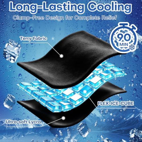 Back Ice Pack Wrap, 1.5 Hours Long Lasting Cold for Pain Muscle Relaxation — 사진 4
