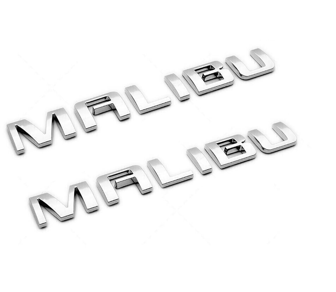 Emblemas de letras Malibu para puerta lateral de repuesto (modelos 08-15) 5