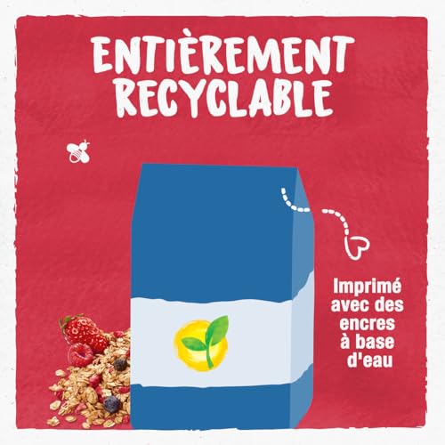 Céréales Bio Granola Fruits Rouges Bjorg Le Paquet De - vue 6