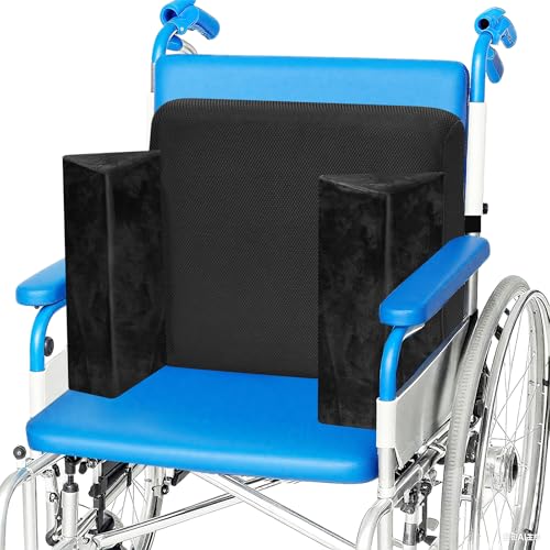 Wheelchair Back Support with Side Pillows