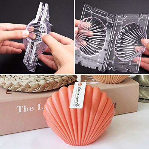 FANKUTOYS 3D-Kerzenform zum Selbermachen, Kerzengießformen, Perlenschale, Modellierformen für Paraffinwachs und… – Bild 8