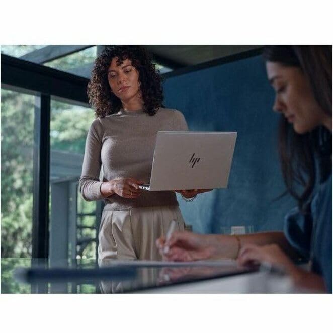 Image of HP EliteBook 6 G2q 14 inch Copilot+ PC Notebook - WUXGA - Qualcomm Snapdragon X2 Elite X2E-84-100 - 32 GB - 512 GB SSD - Glacier Silver - Qualcomm Chip - 1920 x 1200 - Windows 11 Pro - - In-plane Switchin
