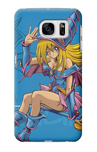 jjphonecase R2242 Dark Magician Girl Case Cover For Samsung Galaxy S7 Edge