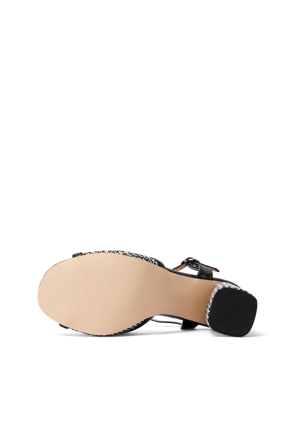 QUEEN HELENA Sandali T-Bar con tacco Largo Casual Eleganti Donna ZM9936