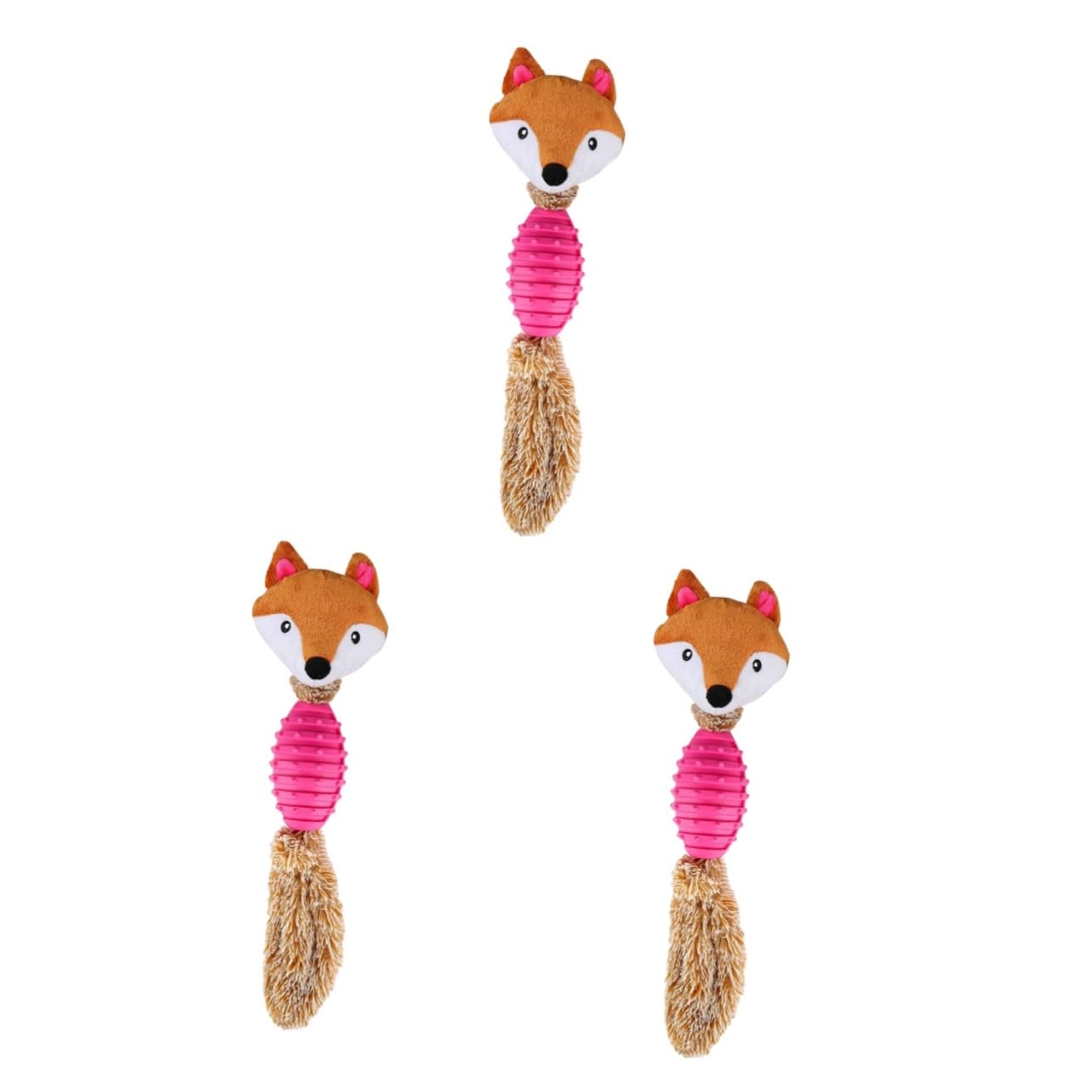 BESPORTBLE 3 Piezas Juguete para Masticar Mascotas Juguete Pequeño Juguete para Masticar Perros Hueso De Juguete De Peluche De Juguete Cachorro Juguete De Peluche