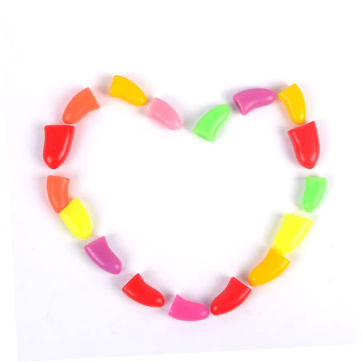 BESPORTBLE 420 Pcs Ensembles Couvre-Ongles pour Animaux De Compagnie - Cache-Griffes pour Orteils De Chat Protège-Griffes pour Animaux De Compagnie Capuchons De Griffes De Chat Capuchons De