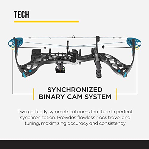 Diamond Archery Carbon Knockout Compound Bow - 50 Lbs, Right Hand #TOP3