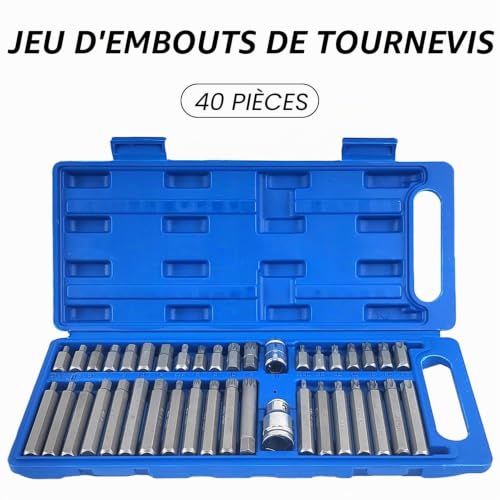 Kit douille à choc 40 pièces pour équiper votre garage à la maison - 7
