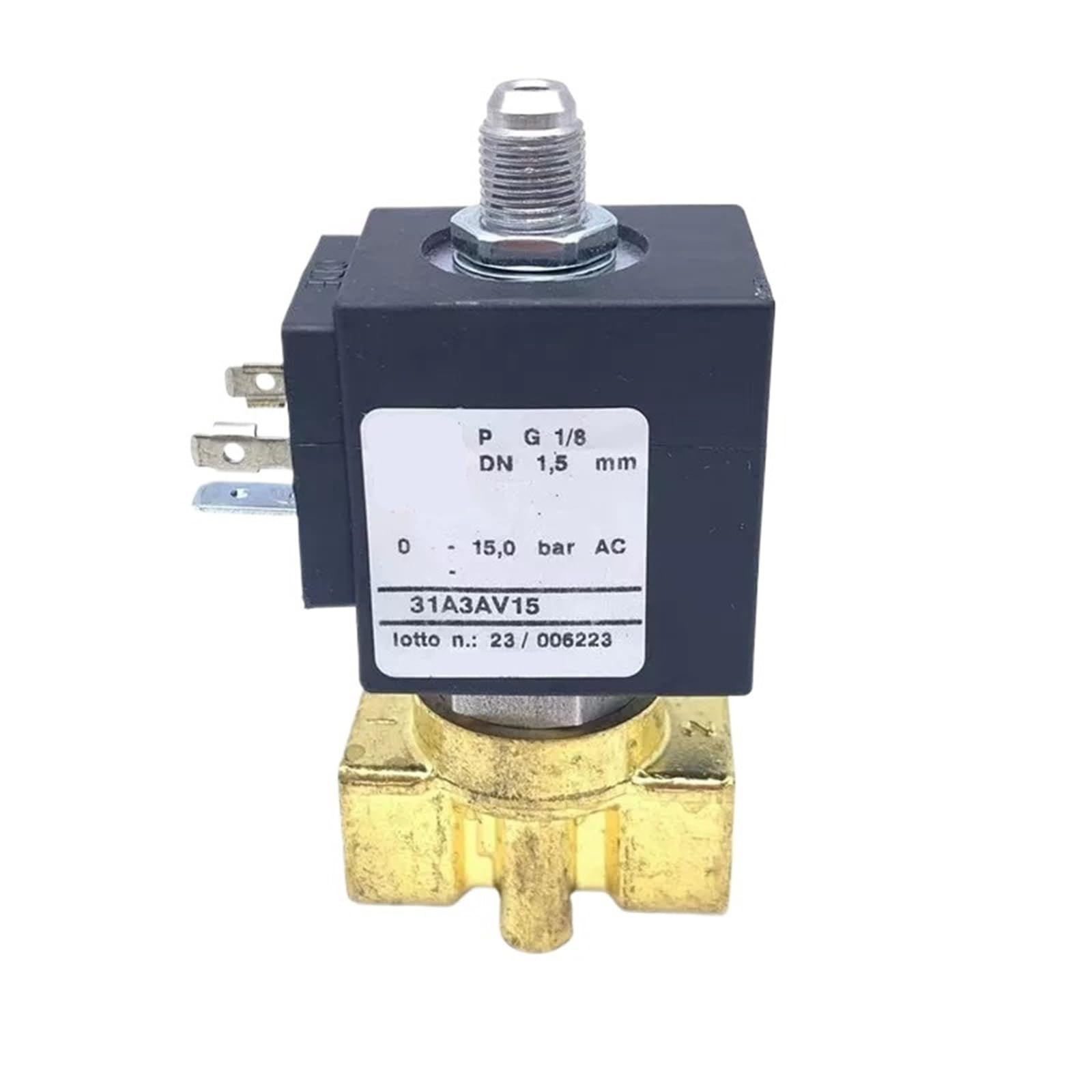 Accesorios For La Entrada De Agua Caliente De La Cafetera: Válvula Solenoide De Tres Vías. Compatible Con FAEMA Y Huijia.