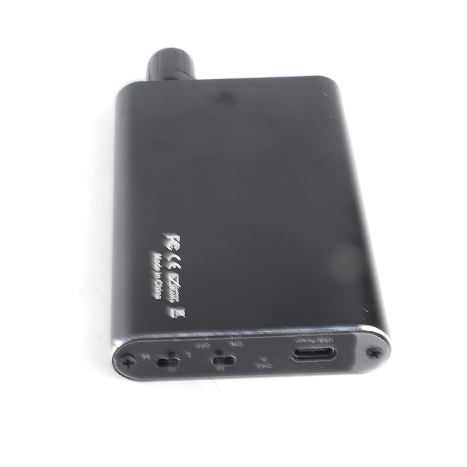 Amplificatore per cuffie HiFi, AUX da 3,5 mm e USB tipo C, interruttore di guadagno a due stadi e potenziamento dei bassi, compatibile con telefoni cellulari, computer, MP3, MP4