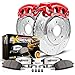 Power Stop KC1929-36 Z36 Truck & Tow Rear Caliper Brake Kit- Brake Rotor, Carbon-Fiber Ceramic Brake Pads and Brake Caliper