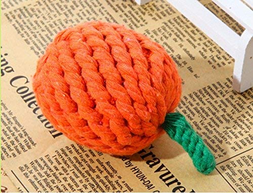 PETS EMPIRE Pet Toys Fruit Orange Weaving Toys Dogs Gnaws Toys Molars Clean Teeth Ball Cotton Rope (B06WV7VW5C) Amazon Price History, Amazon Price Tracker