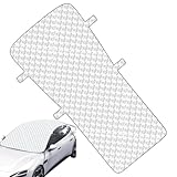 Copertura per auto da neve, protezione per metà resistente | copertura per tetto solare - per clima freddo, parcheggio notturno, garage, scuola, viaggi, vacanze ed esterni