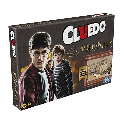 Hasbro Gaming Cluedo : Édition Harry Potter Wizarding World, Jeu de Détective pour 5 Joueurs, Enfants dès 8 Ans, Conçu pour Les Fans de Jeux de Société Classiques