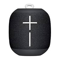 Ultimate Ears Wonderboom Portable Wireless Bluetooth Speaker, Thundering Bass, 360 Sound, Waterproof, Connect Two Speakers for Loud Hi-Fi, 10 Hour Battery Life, 100 ft Range - Phantom Black