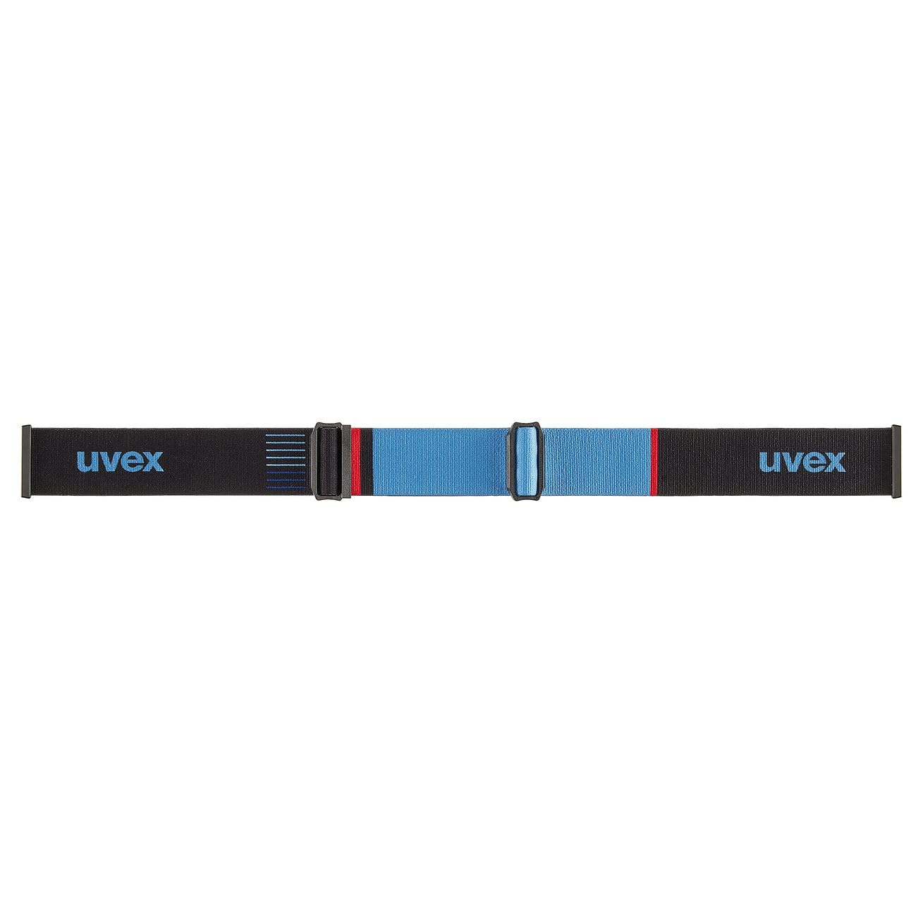 uvex gravity FM, Gogle narciarskie unisex-dorosły, schwarz matt dl/regenbogen-gelb, one size