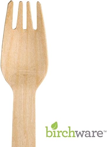 Miniatura 9 de Cucharas de madera compostables, suministros de fiesta biodegradables para cualquier graduación, Luau, Fiesta, Fiesta de té y más, suministros de