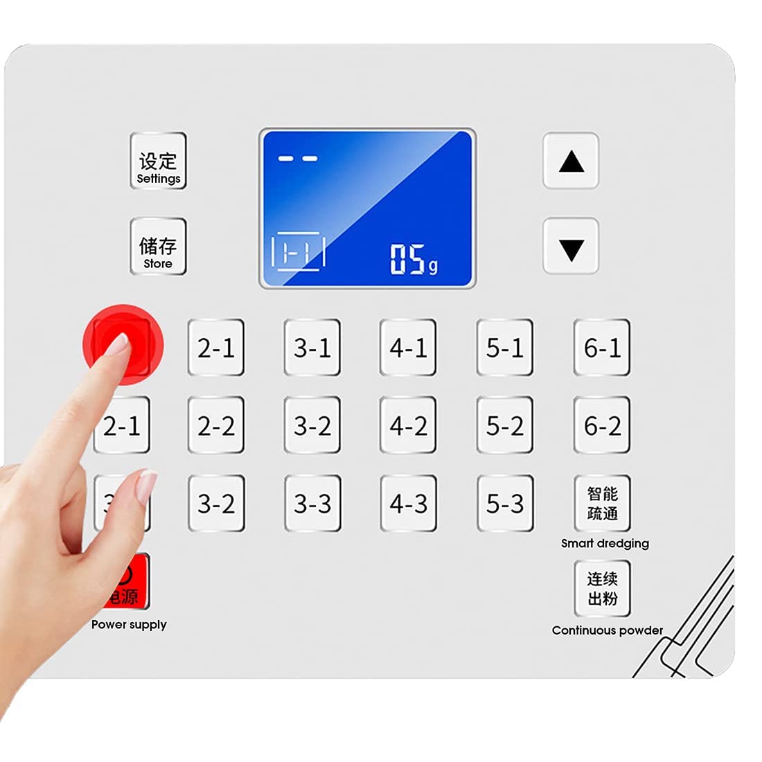 商業的なフルフルーツパウダー、マシンミルクティーショップ機器、高速