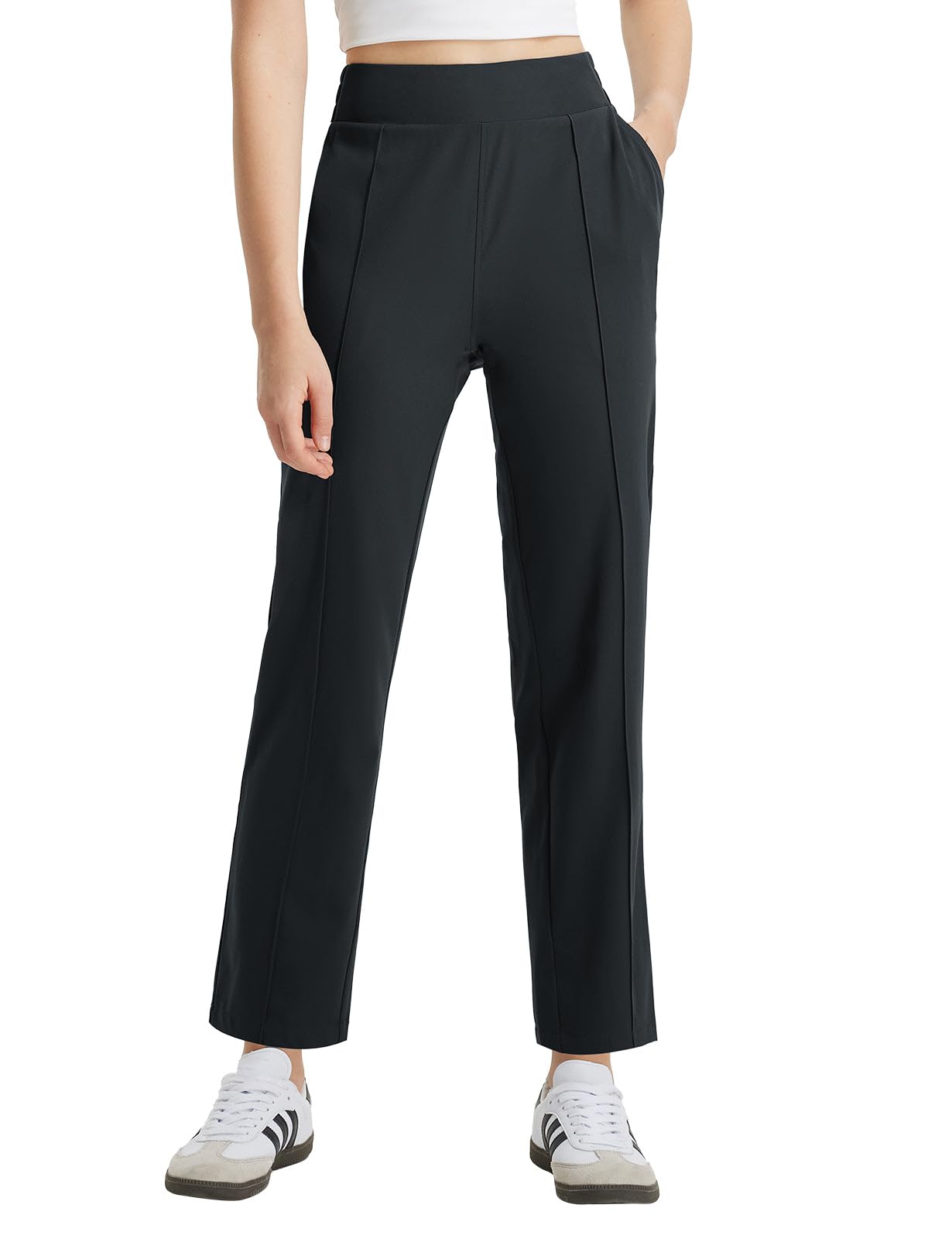 Geklede broek met rechte pijpen | Gerry Weber