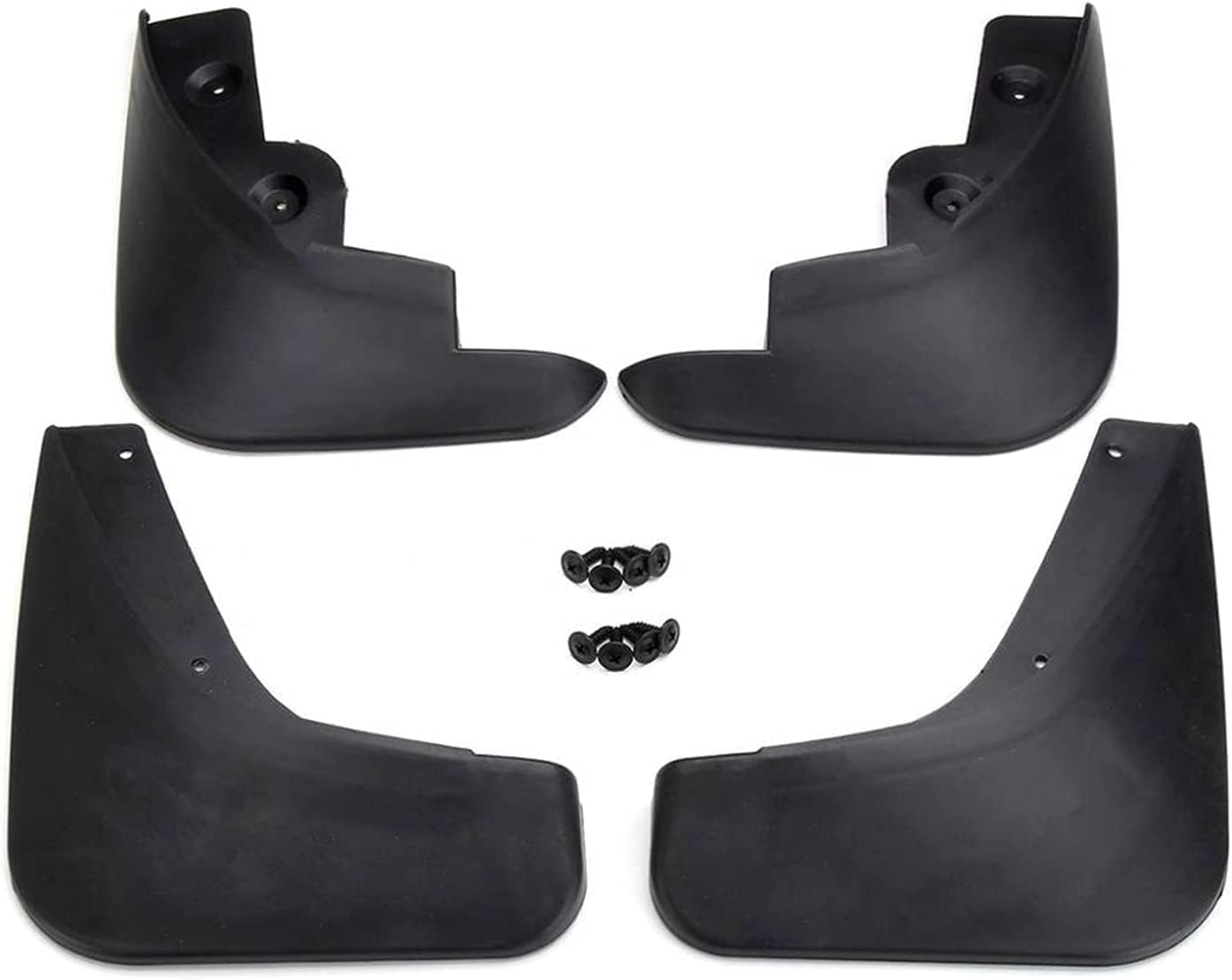 NYSLDSCO 4Pcs Premium Mud Flaps for Mazda 3 (BK) Hayon Hayon M3 2004-2008 Front and Rear Splash Guards Durable Mudguards Protection Against Road Debris