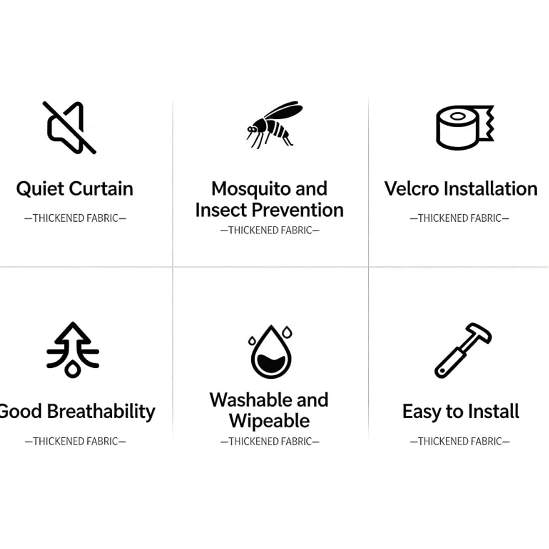 Mosquitera de apertura lateral gris para puertas, pantalla de 100 x 230 cm para mascotas, hogares, almacenes, granjas y patios, y barrera para moscas fácil de instalar