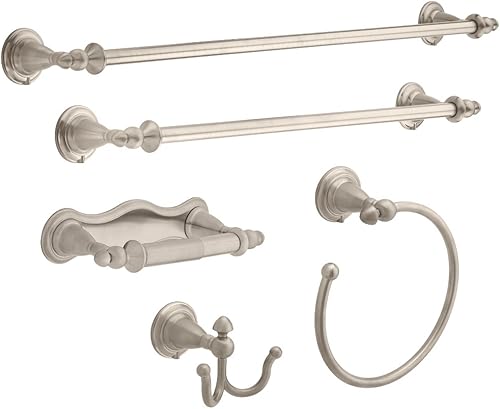 Miniatura 8 de Delta Faucet Toallero de 24 pulgadas Victorian, 75018-PB