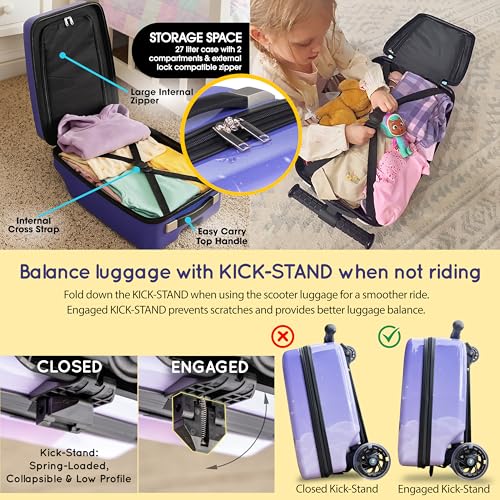 Travel Totes TT-SLK-UNI Scooter Luggage