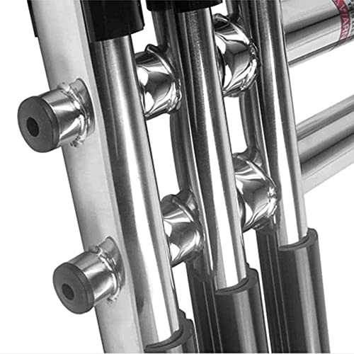 Escalera plegable telescópica para piscina de 3 pasos JYDQM miniatura 4
