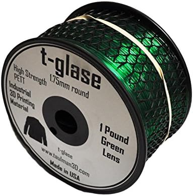 Filabot TCG1 Taulman Clear t-glase Filament, 1.75 mm, Green