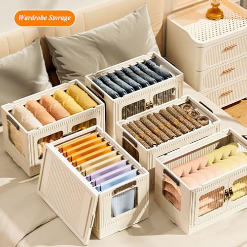 Conteneurs de rangement empilables avec couvercles haute résistance - 4