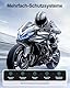 ZEXMTE Motorrad-USB-Ladegerät, USB Typ C PD & Quick Charge 3.0 Motorrad-Telefon-Ladegerät mit Voltmeter & EIN/Aus-Schalter, wasserdichtes 12V USB Steckdose für alle Telefon, Tablet, GPS