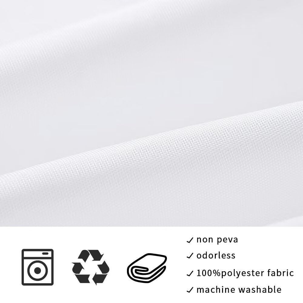 Cane gatto Tenda Doccia 300x190cm,Tenda per Doccia Antimuffa Impermeabile,Grande Lavabile Lusso Tende Esterno Poliestere con 12 Ganci,3D Shower Curtain per Famiglia Dormitorio Bagno