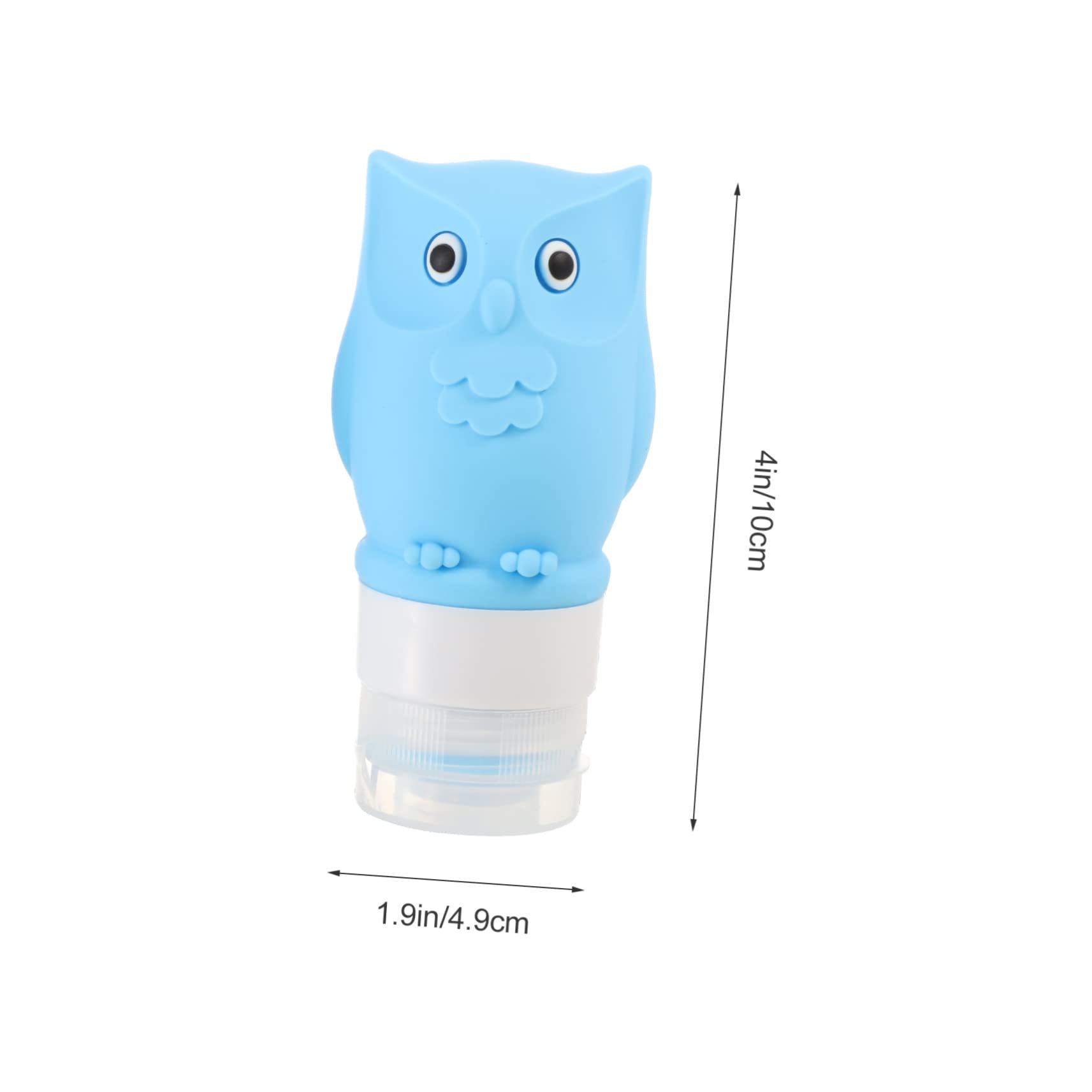 3 Set Di Flaconi Per Articoli Da Toeletta Ricaricabili Da 60 Ml Flacone Per Shampoo Da Viaggio Con in Silicone Per Una Facile Erogazione 2 Pezzi*3