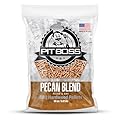 Pit Boss (20 pound Pecan Blend) All Natural Hardwood BBQ Wood Pellets for Pellet Grills and Smokers
