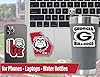 UGA Stickers for Gift, Car, Water Bottle, Laptop, and Phone for Football Fans and University Graduates (Georgia Bulldogs) #2