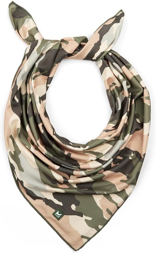 MISSION Cooling Bandana - Lightweight & Breathable - Cools Up to 2 Hours - UPF 50 Sun Protection - Machine Washable