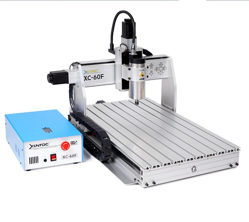 High precise Three Axis 6040 XC60F cnc router with 1500W spindle