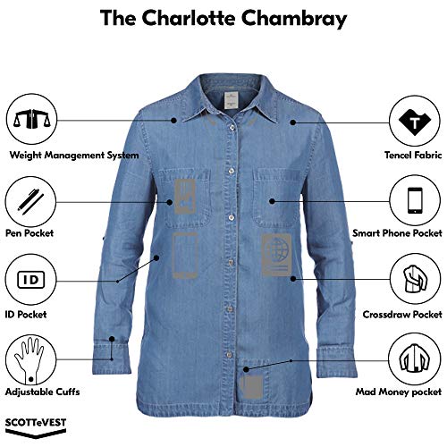 SCOTTeVEST-Charlotte-Chambray-Shirt-Button-Down-Shirt-for-Women-with-Pockets