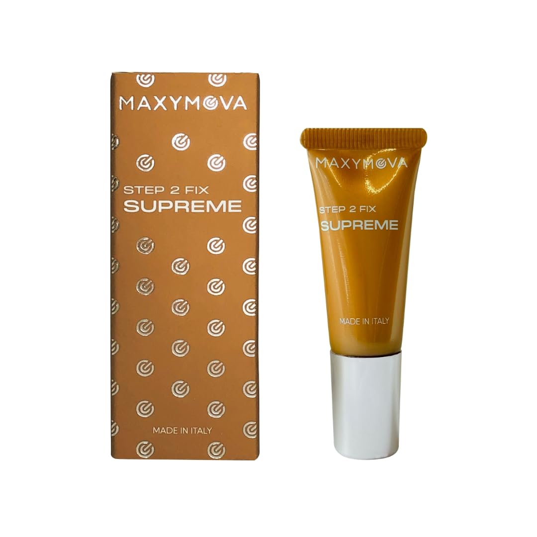 MAXYMOVA Kit laminazione ciglia e sopracciglia, Lash lift kit, Formula rivoluzionaria, Linea Supreme, Con aloe e bambù, Prodotto professionale per salone, Tubi da 10 ml