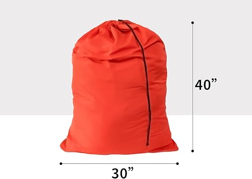 Miniatura 9 de Bolsa de lavandería extra grande para viaje con cierre de cordón, se adapta a una cesta de lavandería o canasta para dormitorio universitario y